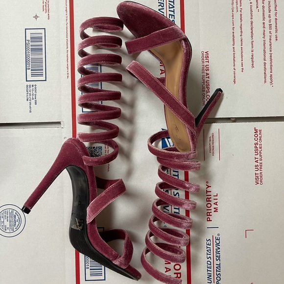 🔥Sale 🔥 Mauve Open toe Sandal Heels - Picture 3 of 4